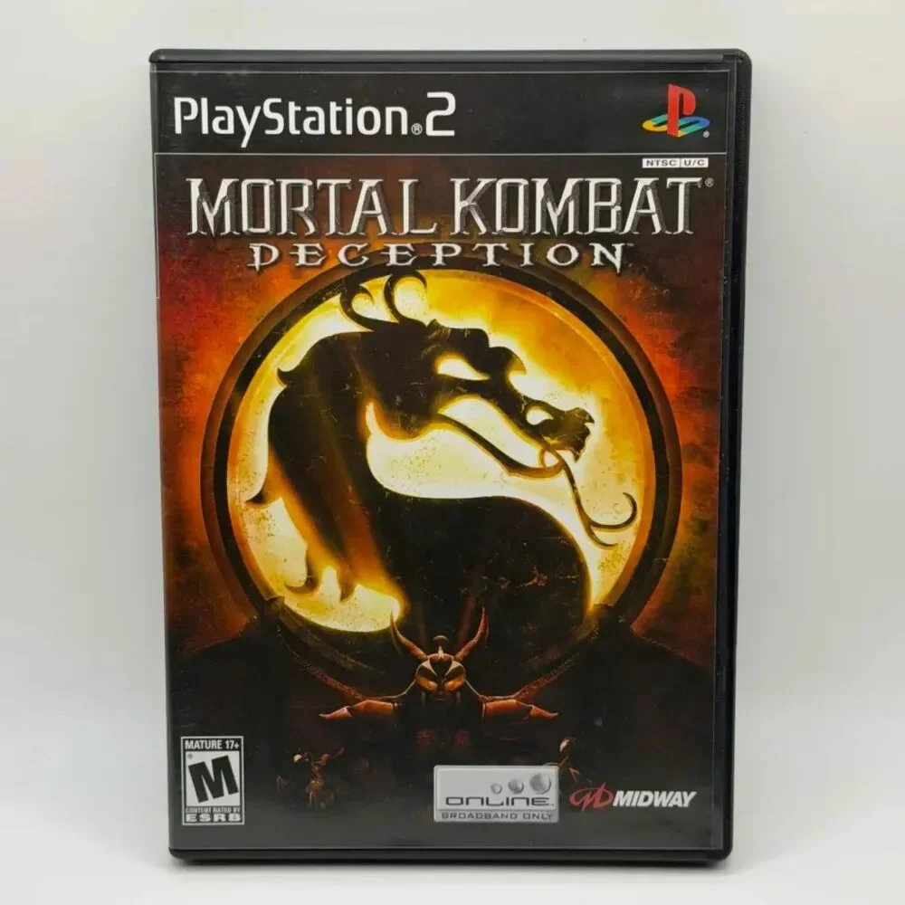 Mortal Kombat: Deception-Premium Pack (PlayStation 2, 2004) HALF SEALED